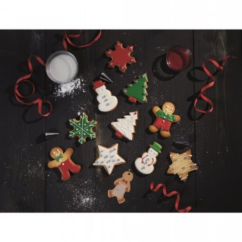 Coffret-cadeau biscuits de Noël